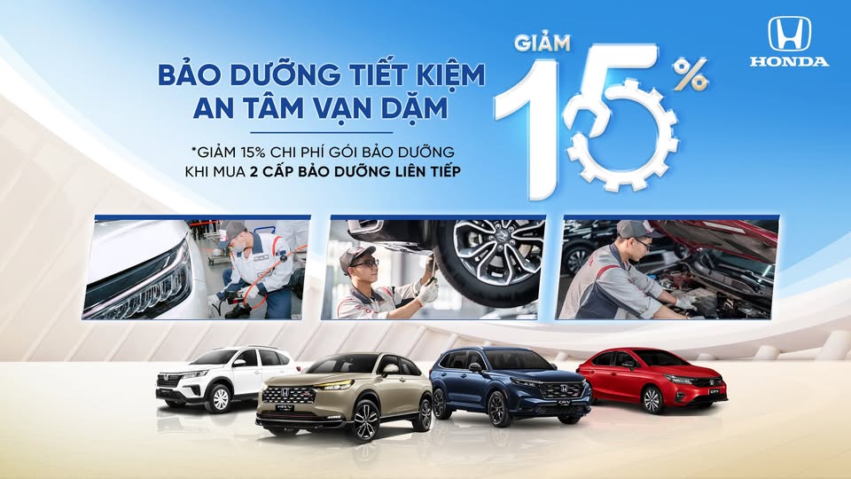 Gói Bảo Dưỡng Tiết Kiệm Honda